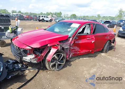 2019 Honda Accord Sport z USA, uszkodzony, nr VIN 1HGCV1F38KA039567